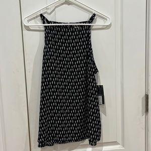 Worthington tank black white NWT medium great for under suits or alone